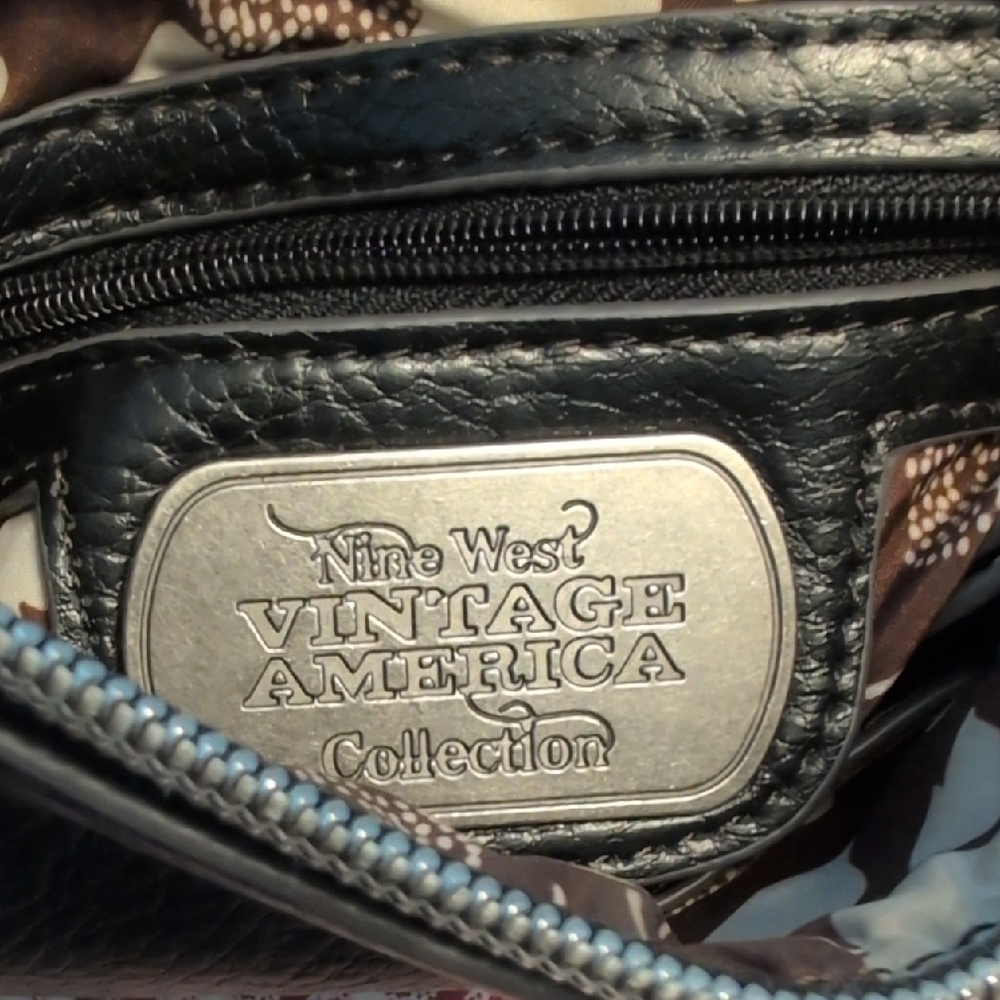 Nine West Black Studded Crossbody Bag - Picture 5 of 9